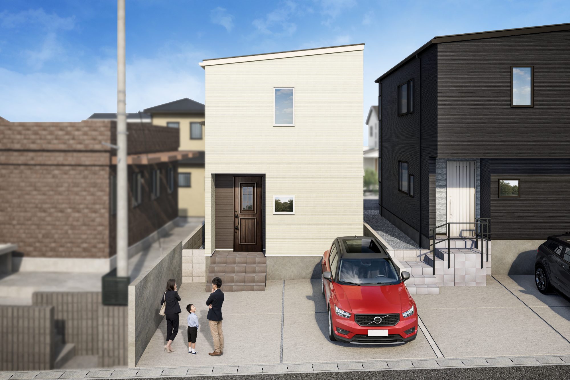 【鹿児島市武岡3丁目｜新築建売3-06】8月完成予定｜武岡小学校まで550m｜収納充実4LDK｜2,980万円　