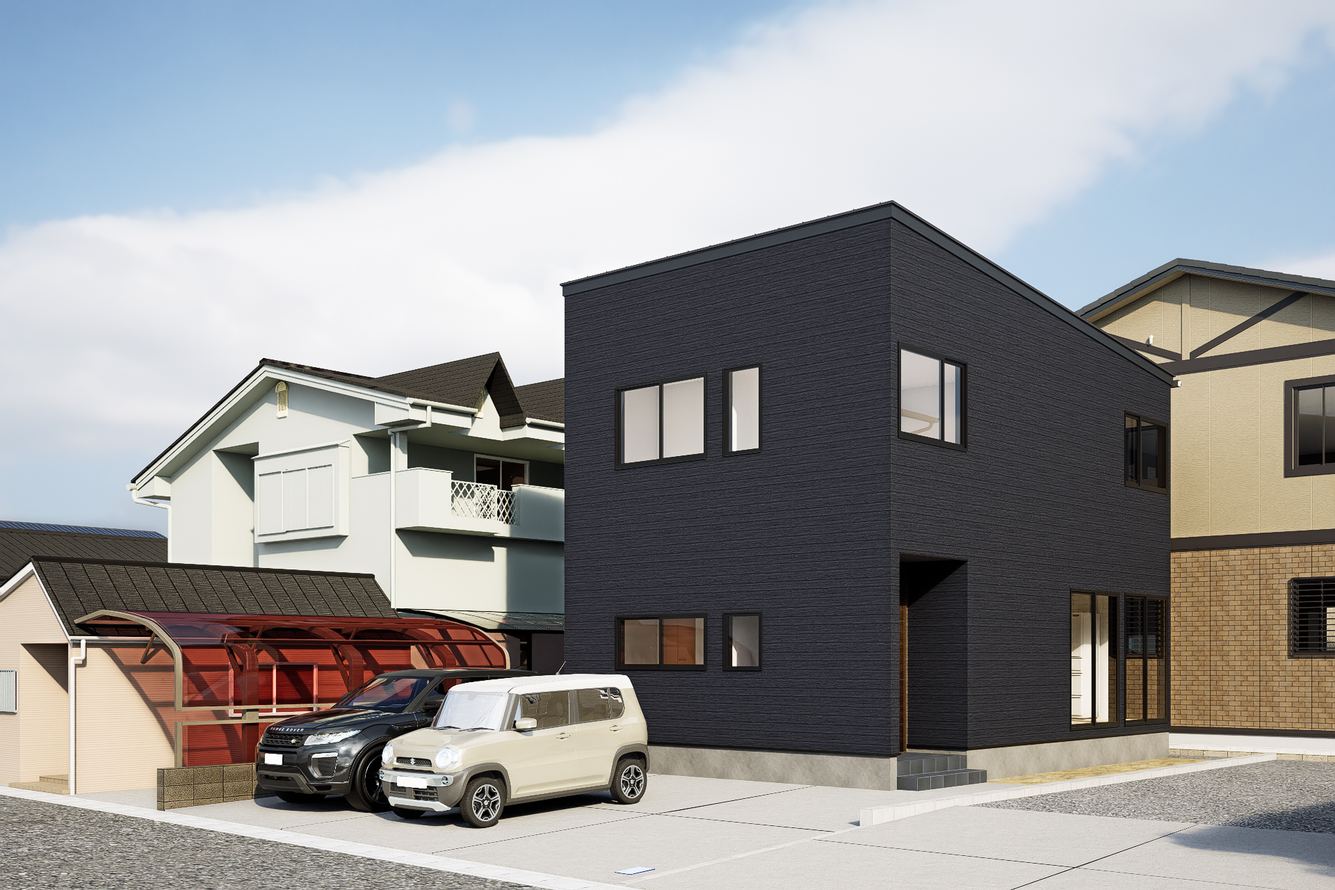 鹿児島市谷山中央6丁目2区画　 物件名【谷山中央6-05】　2027年2月頃完成予定